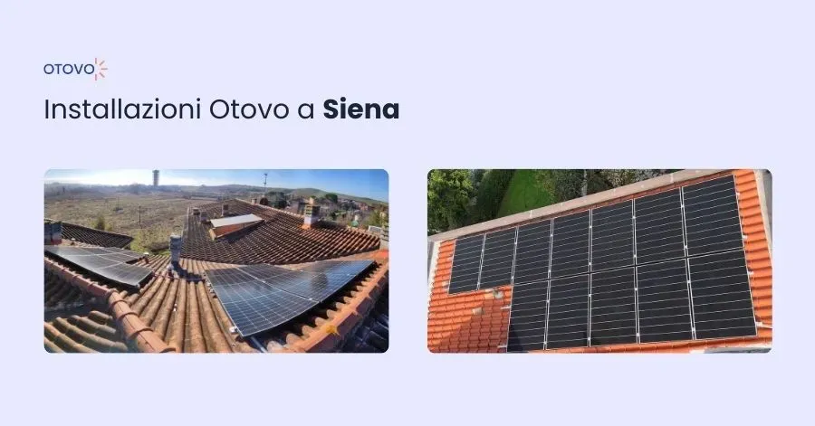 Installazioni Otovo a Siena