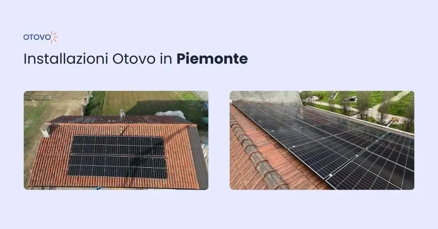 Installazioni Otovo in Piemonte