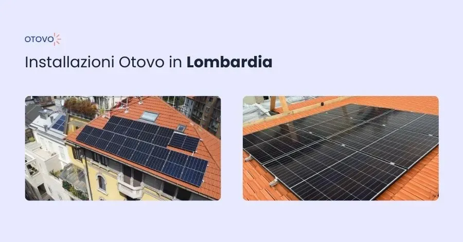 Installazioni Otovo in Lombardia