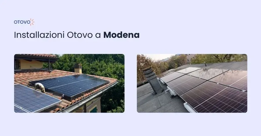 Installazioni Otovo a Modena