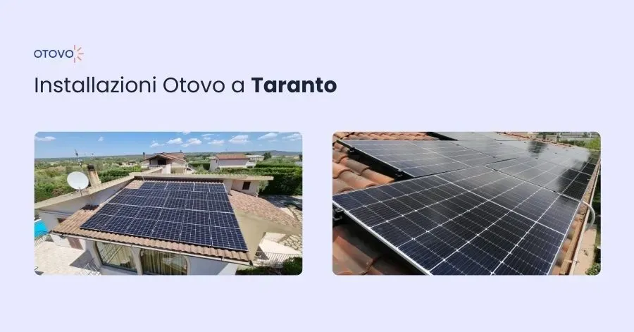 Installazioni Otovo a Taranto