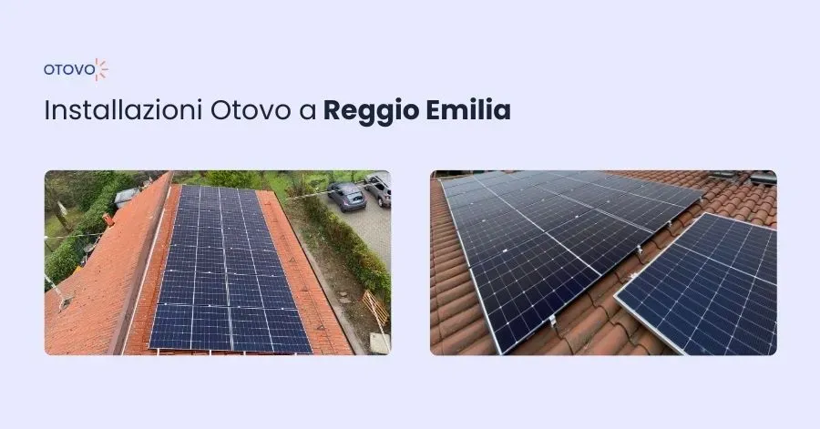 Installazioni Otovo a Reggio Emilia