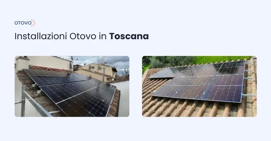 Installazioni Otovo in Toscana